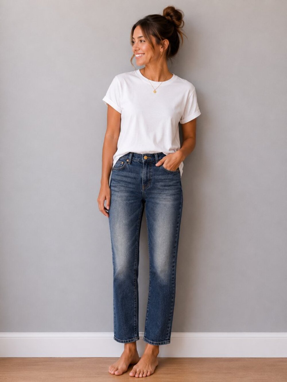 Polo Ralph Lauren Classic Women's Blue Jeans - Timeless Straight Fit